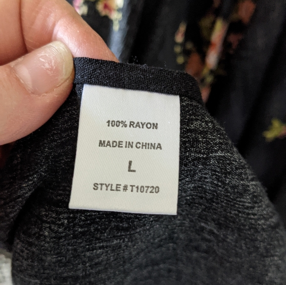 💋 Beautiful Floral Duster L - Picture 12 of 16